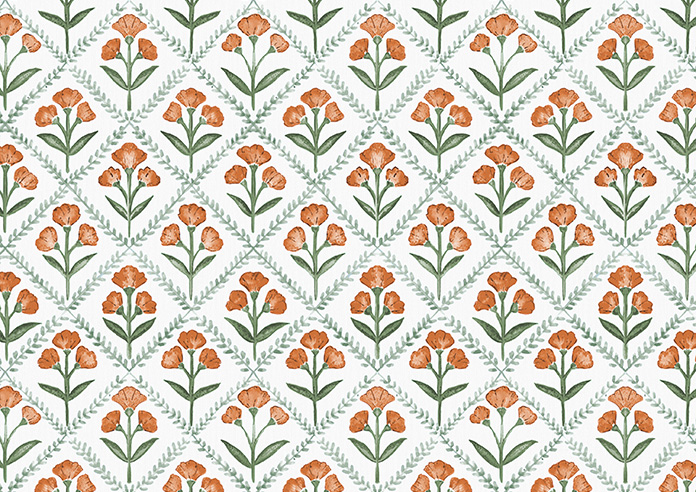Chatsworth, Pumpkin Spice - Motorised Roman Blind - Image 7